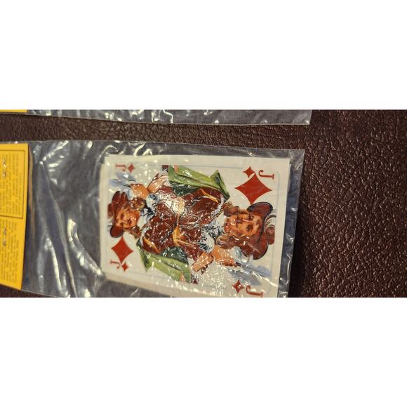 NOS 70's Vtg Ceramic Decals 2 Sets Jack of‎ Diamonds - Picture 3 of 3